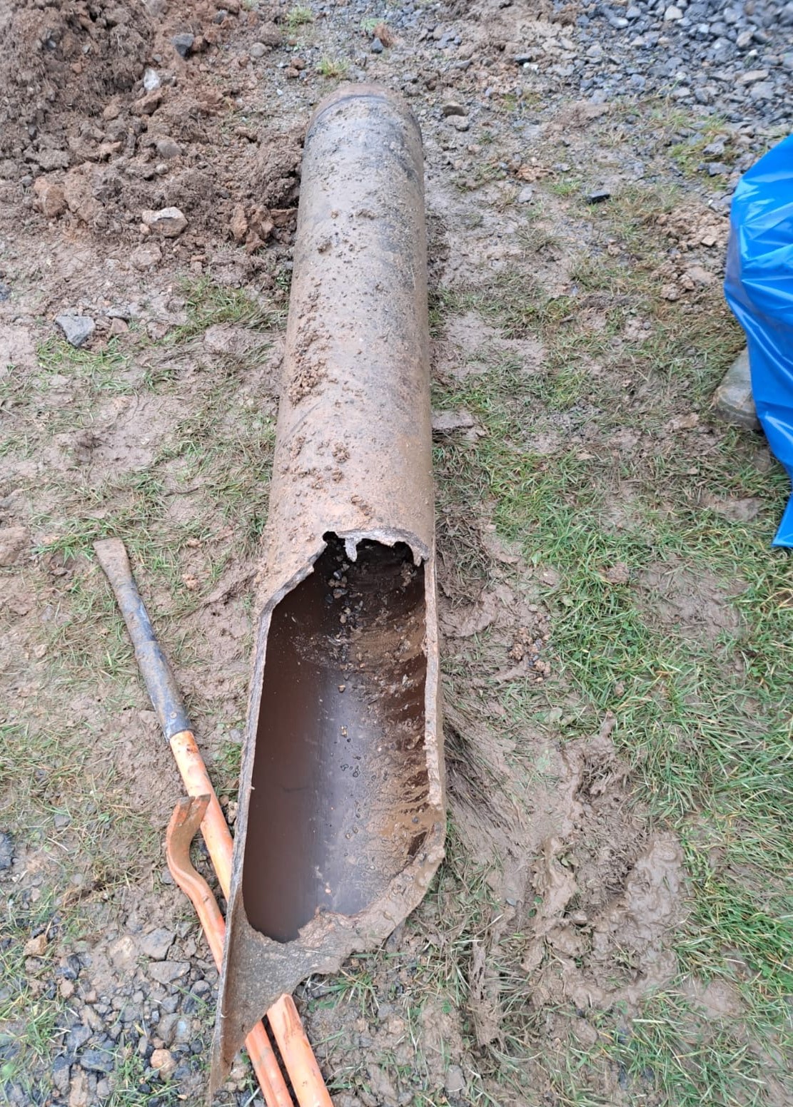 Tramore Burst Pipe Removed