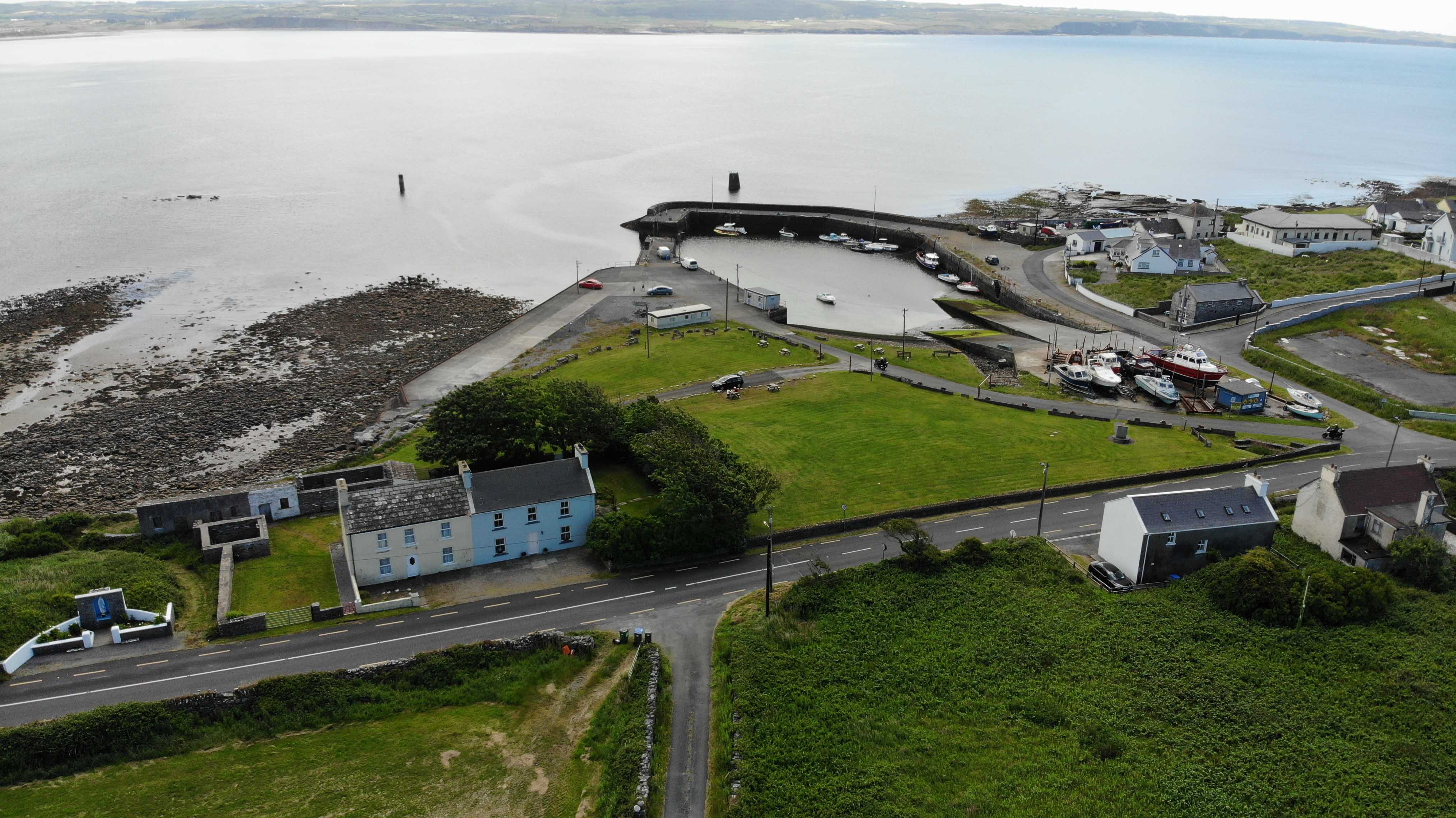 Aerial view of Liscannor