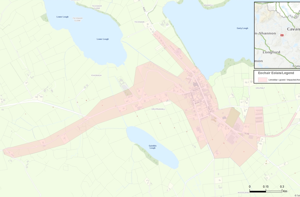 Arvagh County Louth Do Not Consume Map 01 October 2026