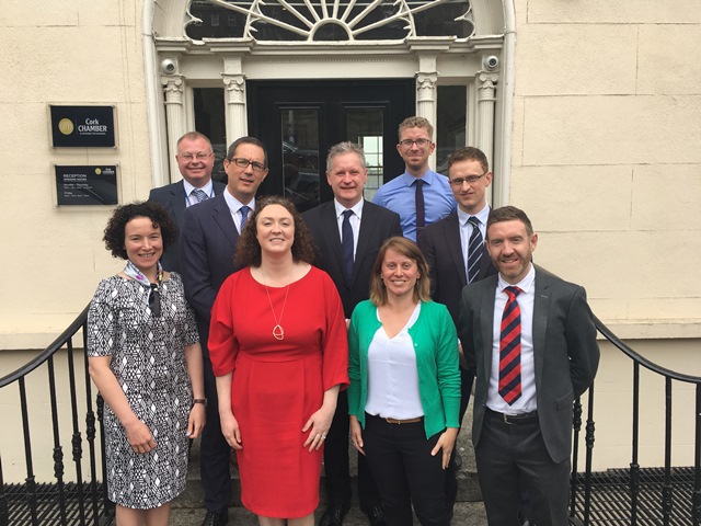A group of people from Cork Chambers