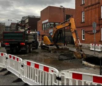 Works on Marrowbone Lane